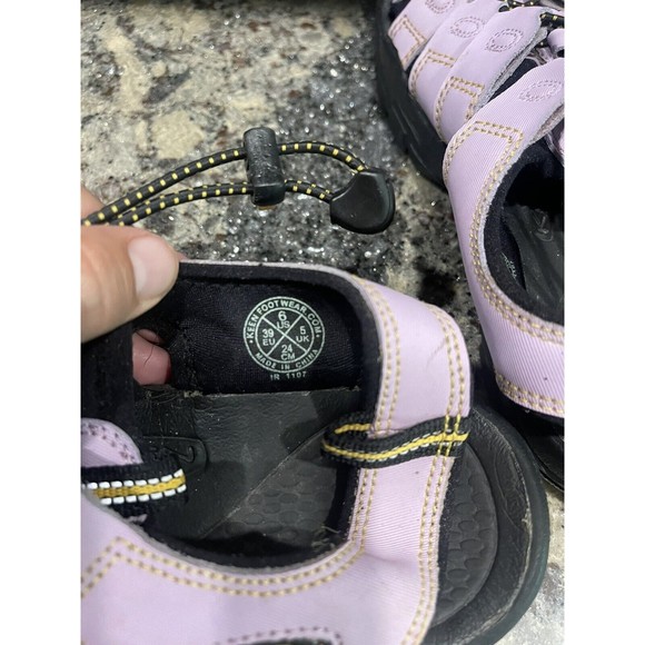 Keen Hiking Water Closed Toe Sandals XT1205 Light Purple/lilac Women's Size 6 - Picture 7 of 9
